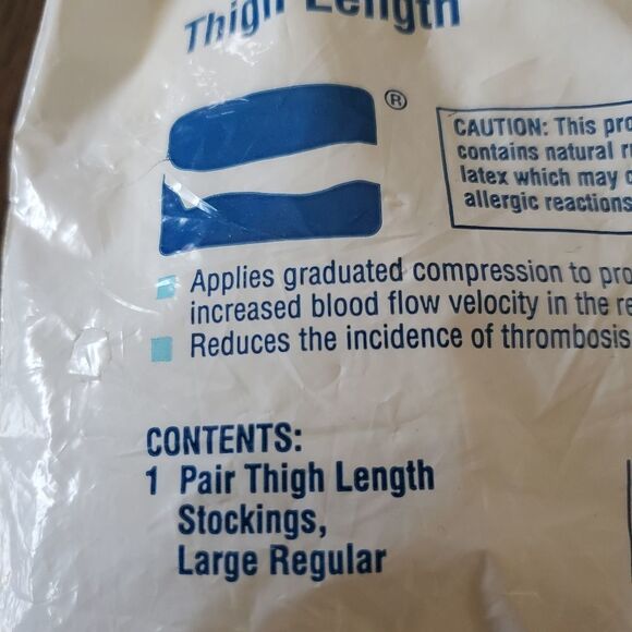 Tyco Kendall T.E.D. Thigh length Anti-Embolism stockings - Picture 4 of 4